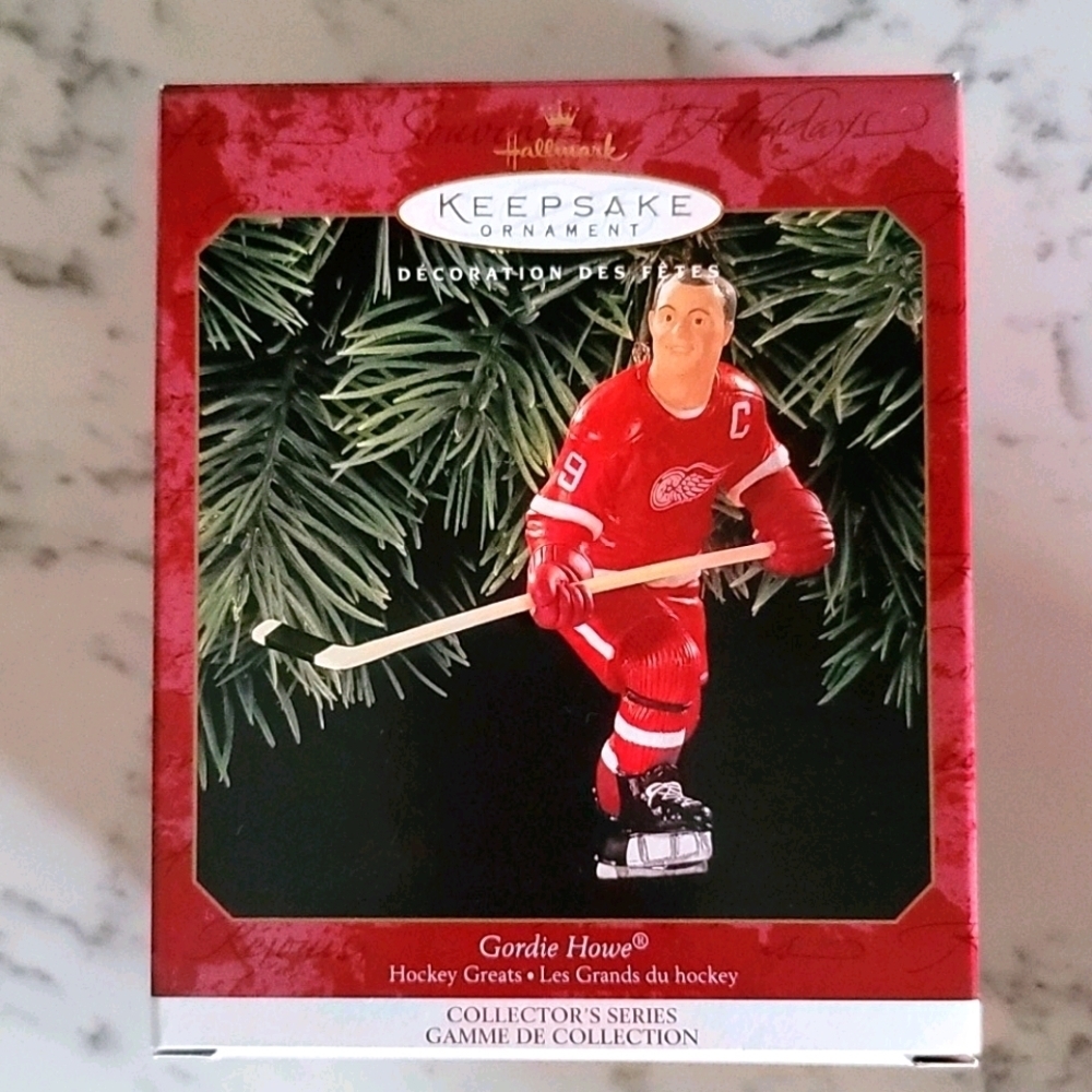 Hallmark Keepsake Ornament Gordie Howe Hockey Greats Series